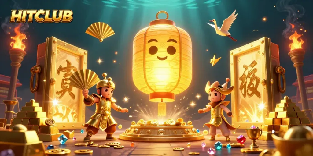 Spin the reels at HITCLUB’s vibrant online casino with golden lantern spirit and exciting symbols.