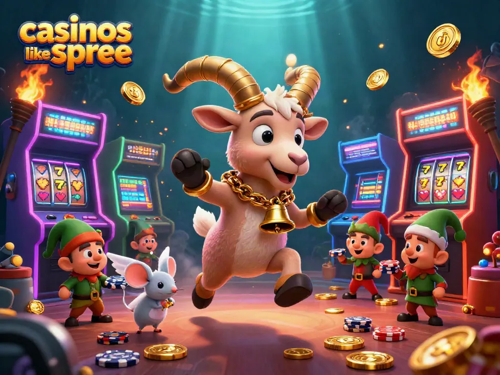 Experience thrilling gameplay at casinos like spree with a festive Krampus goat, while lucky elf gremlins steal poker chips.