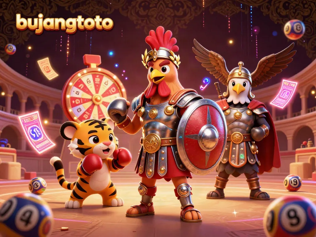 Experience excitement at bujangtoto with thrilling lottery prizes and vibrant gaming elements.