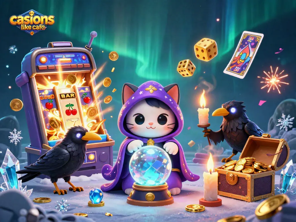 Experience casinos like cafe casino with a vibrant scene of mystical characters and thrilling jackpot elements.