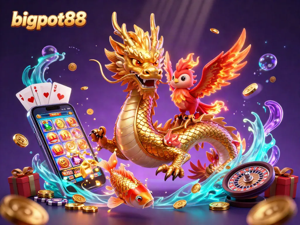 Raih kemenangan dengan bigpot88 saat bermain game slot penuh keberuntungan di kasino online.