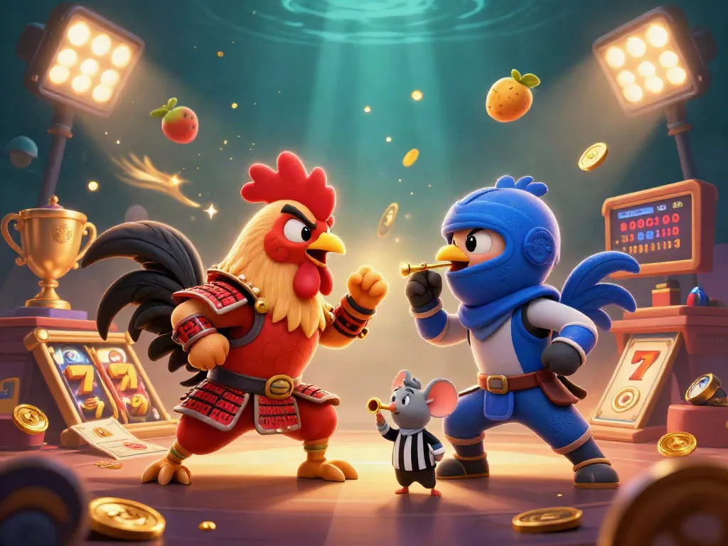 Engage with bandungtoto through thrilling slots in a dynamic 3D fight illustration.