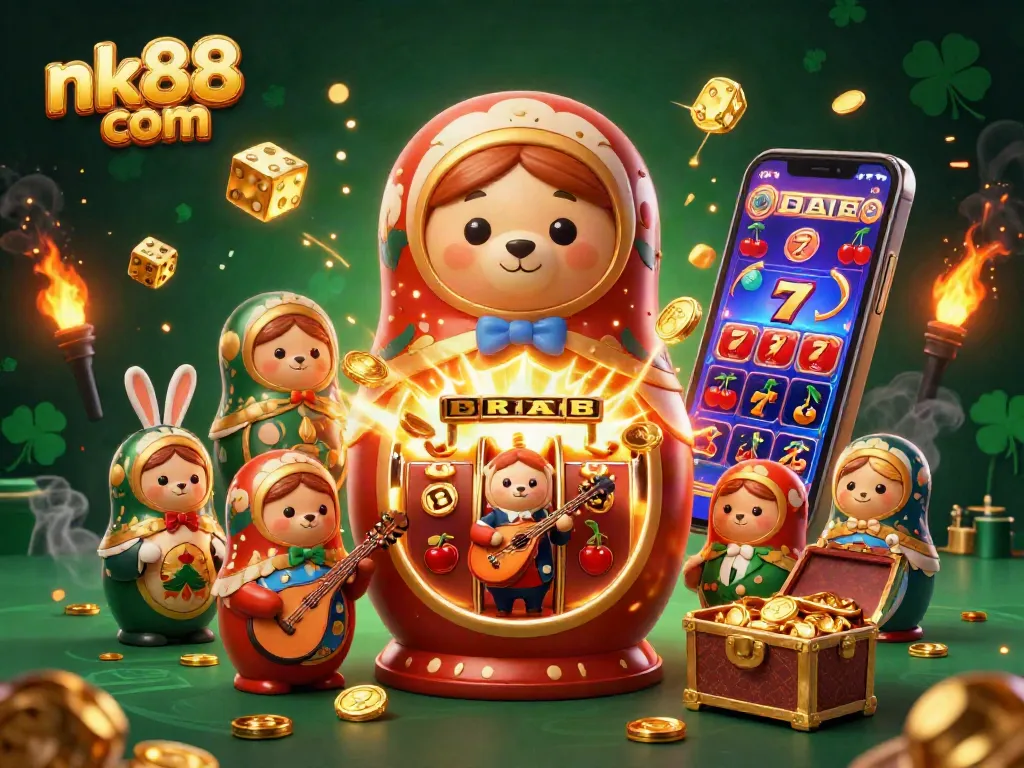 Experience thrilling bets at nk88 com with vibrant 3D casino characters and exciting game elements.